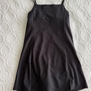 Elegant Black Slip Dress